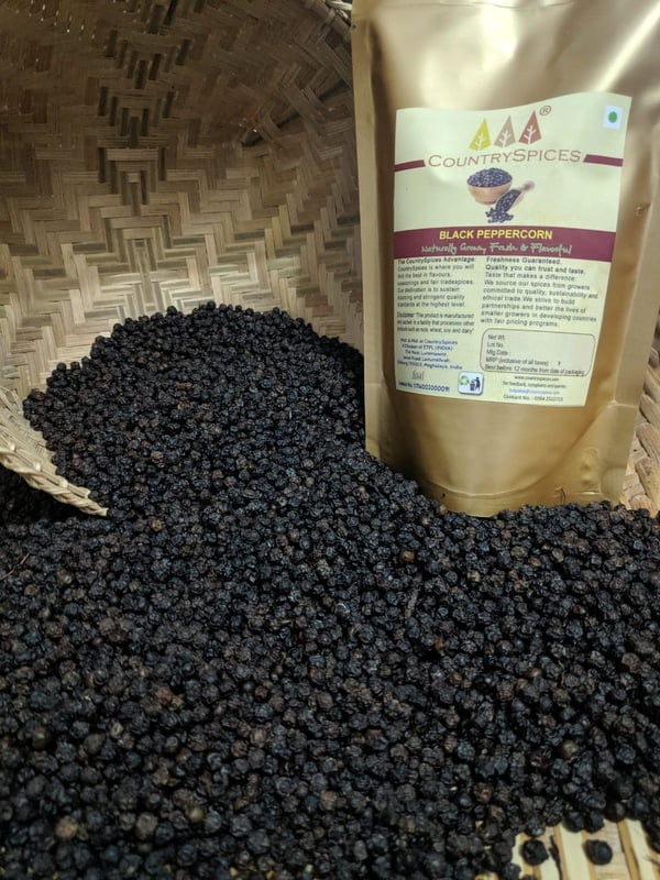 CountrySpices Black Pepper Whole