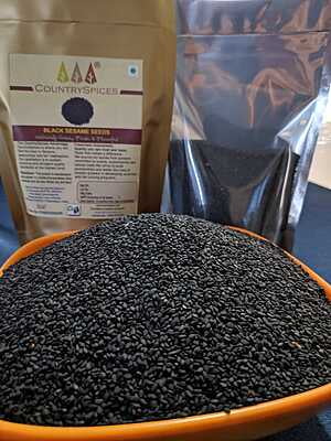 CountrySpices Black Sesame Seeds
