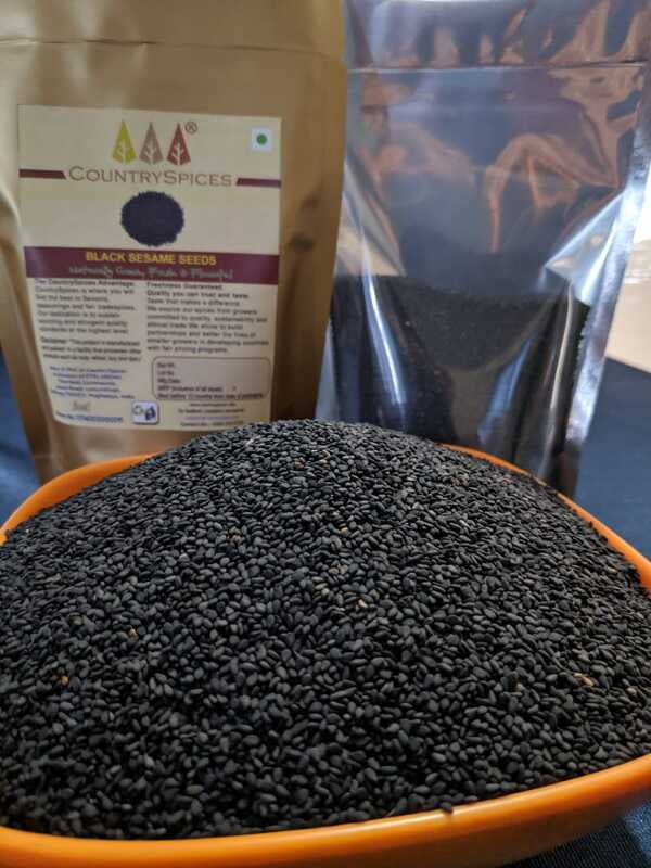 CountrySpices Black Sesame Seeds CountrySpices Black Sesame Seeds