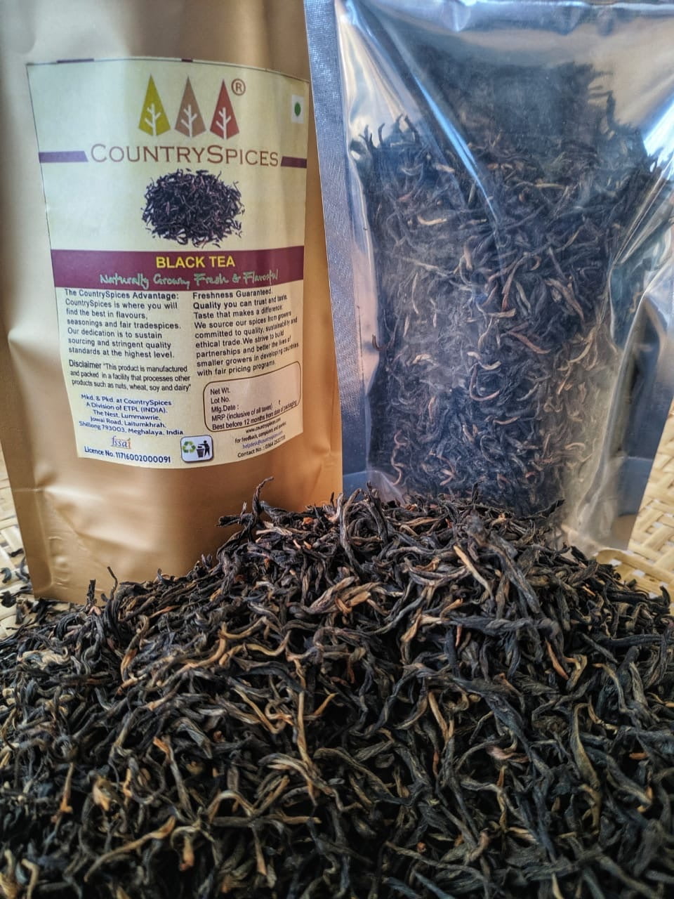 CountrySpices Black Tea Leaves